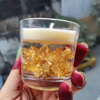 Shimmer Glass Candle