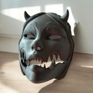 Kuchisake Japanese Woman Mask