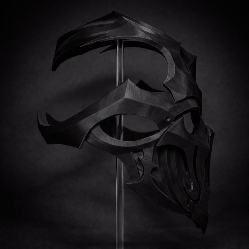 Mortal Kombat Noob Saibot cosplay Costume Halloween mask helmet