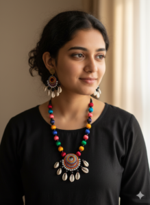 Necklace set with earrings